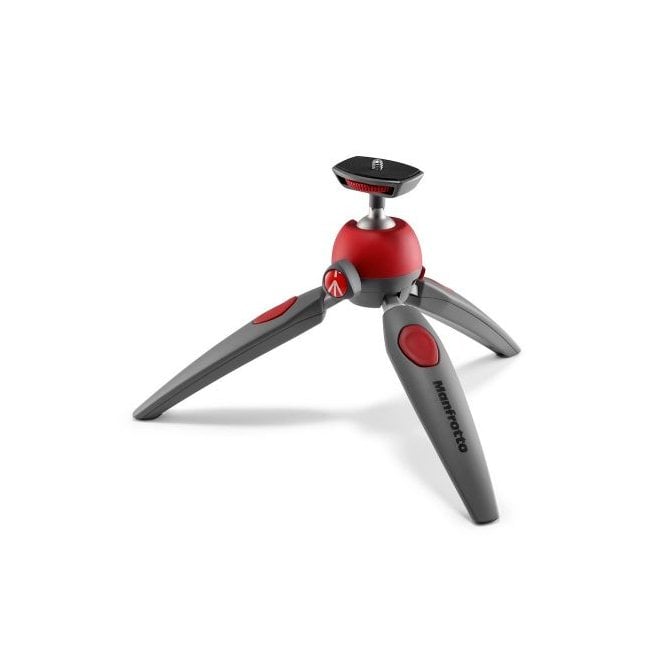 Manfrotto MAN-MTPIXIEVO-RD PIXI EVO 2-Section Mini Tripod (RED)