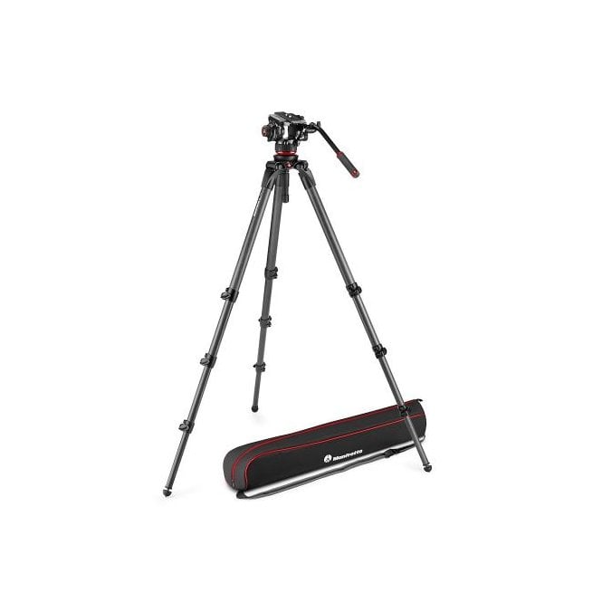 Manfrotto MAN-MVK504XCTALL 504X Fluid Video Head with 536 CF Single Leg Tripod