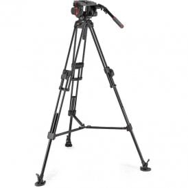 MAN-MVK509TWINFA 509 Pro Video Head with 645 Fast Twin Aluminium Tripod