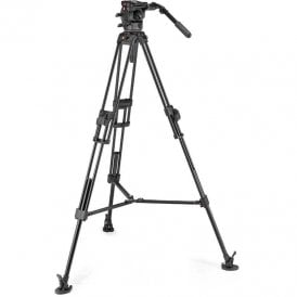 MAN-MVK526TWINFA 526 Pro Video Head with 645 Fast Twin Aluminium Tripod