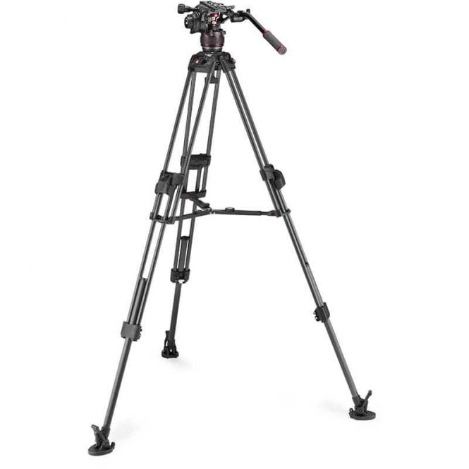 Manfrotto MAN-MVK608TWINFC Nitrotech 608 series with 645 Fast Twin Carbon Tripod