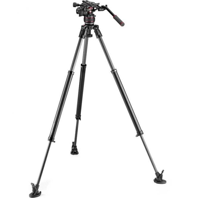 Manfrotto MAN-MVK612SNGFC Nitrotech 612 Series with 635 Fast Single Leg Carbon Tripod