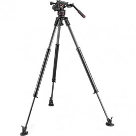MAN-MVK612SNGFC Nitrotech 612 Series with 635 Fast Single Leg Carbon Tripod