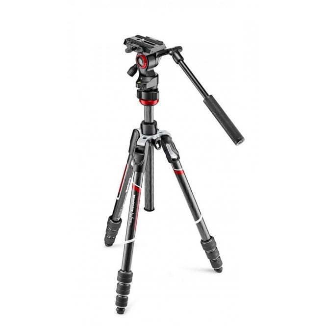 Manfrotto MVKBFRTC-LIVE Befree Live Carbon Fibre Tripod Twist With Video Head