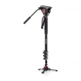 XPRO 4 Section Video Monopod|Fluid Head