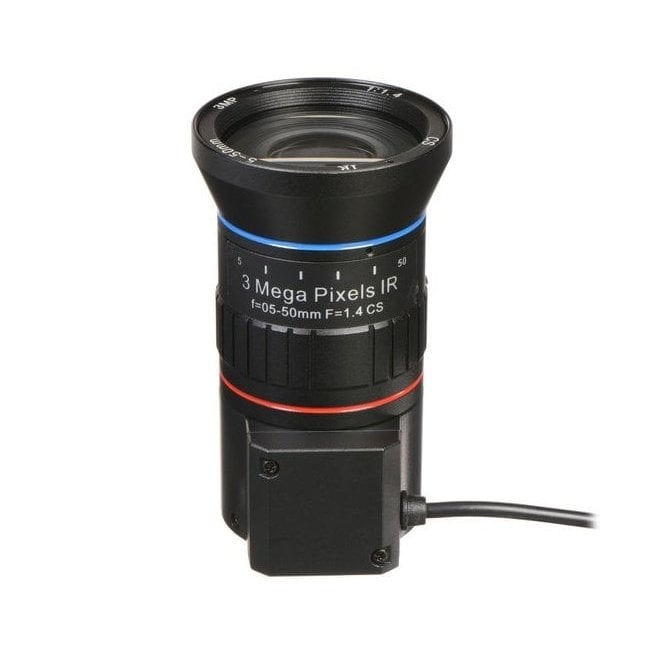 Marshall 5-50mm F1.4 3MP CS Mount Auto-Iris Zoom Lens