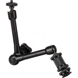 CVM-11 11” Articulated Arm with 1/4-20” & Shoe-Mount Adaptors