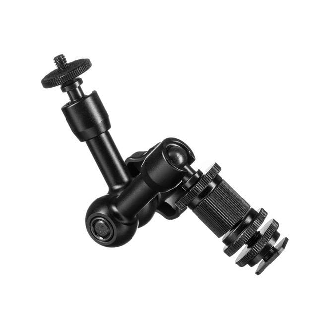 Marshall CVM-7 7” Articulated Arm with 1/4-20” & Shoe-Mount Adaptors