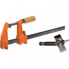 Matthews Furniture Clamps With 5/8" Bar Clamp Adapter - 12"