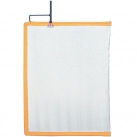 Matthews Open End Artificial Silk Scrim, 18" X 24'', White