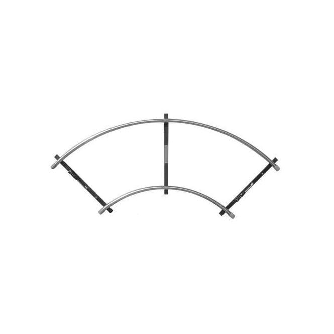 Matthews Stainless Steel Track, 90 Degree Curve