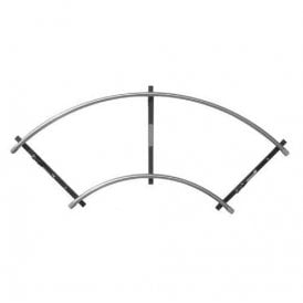 Stainless Steel Track, 90 Degree Curve
