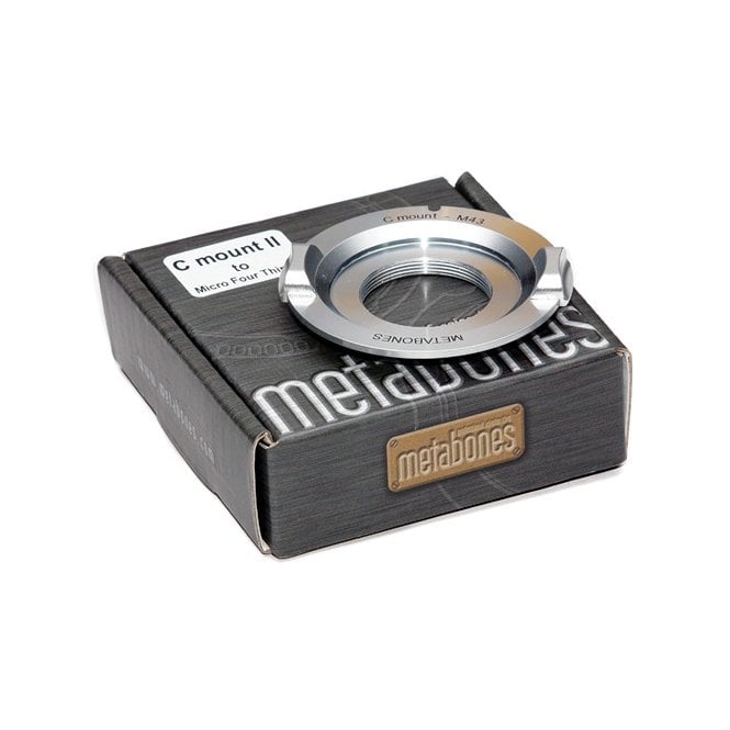 Metabones  C-mount Lens to Micro 4/3rd adapter (CHROME)
