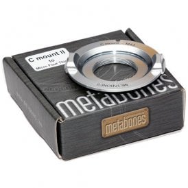 Metabones C-mount Lens to Micro 4/3rd adapter (CHROME)