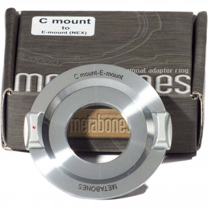 Metabones  C-Mount Lens to Sony NEX Camera Lens Mount Adapter(CHROME)