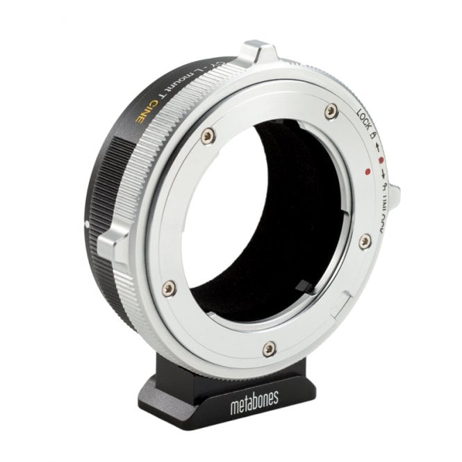 Metabones MB_CY-L-BT1 Contax Yashica to L-Mount T Cine Adapter - Black Matt