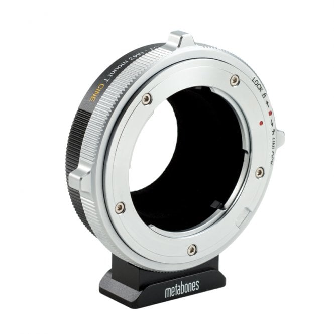 Metabones MB_CY-M43-BT2 Contax Yashica to M43-mount T Cine Adapter - Black Matt