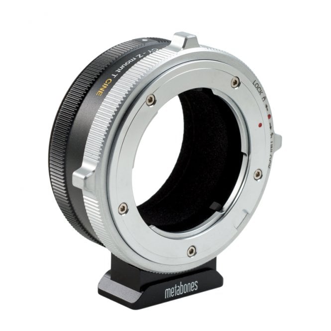 Metabones MB_CY-NZ-BT1 Contax Yashica CY to Z-mount T CINE Adapter - Black Matt