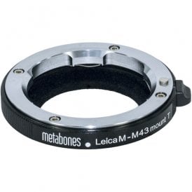 MB_LM-m43-BT2 Leica M to Micro FourThirds T Adapter (Black Matt)