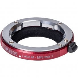 MB_LM-m43-RT2 Leica M to Micro FourThirds T Adapter - RED