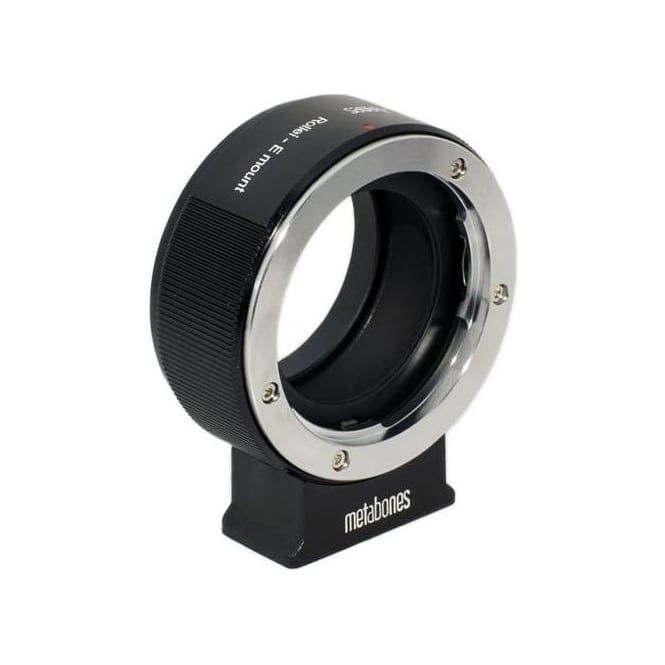 Metabones MB_ROLLEI-E-BM1 Rollei QBM to Emount Adapter (Black Matt)