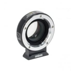 MB_SPMD-m43-BM3 Minolta MD to Micro FourThirdsSpeed Booster ULTRA 0.71x (Black Matt)