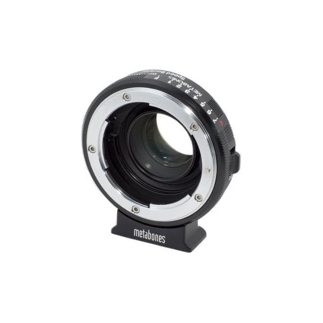 Metabones MB_SPNFG-BMPCC-BM1 Nikon G to BMPCC Speed Booster (Black Matt)