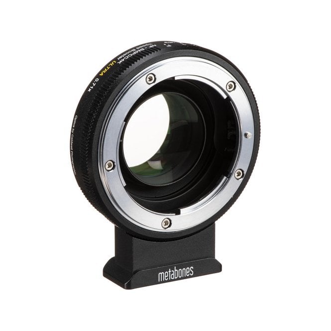 Metabones MB_SPNFG-m43-BM4 Nikon G to BMPCC4K Speed Booster ULTRA 0.71x (Black Matt)