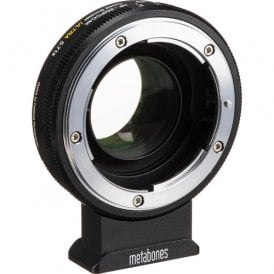 MB_SPNFG-m43-BM4 Nikon G to BMPCC4K Speed Booster ULTRA 0.71x (Black Matt)