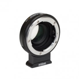 MB_SPNFG-m43-BM5 Nikon G to BMPCC4K Speed Booster XL 0.64x (Black Matt)