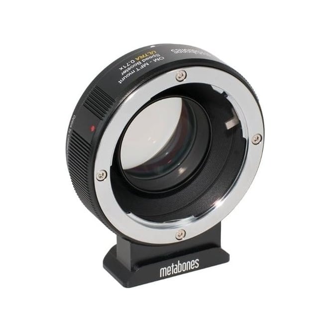Metabones MB_SPOM-m43-BM3 Olympus OM to Micro FourThirdsSpeed Booster ULTRA 0.71x (Black Matt)