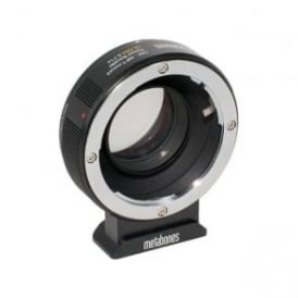 MB_SPOM-m43-BM3 Olympus OM to Micro FourThirdsSpeed Booster ULTRA 0.71x (Black Matt)