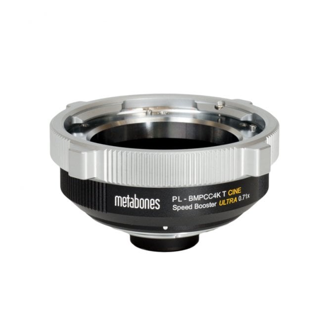 Metabones MB_SPPL-M43-BT2 PL to BMPCC4K T CINE Speed Booster ULTRA 0.71x (Black Matt)