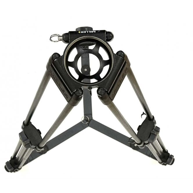 Miller  75 Sprinter II 2 Stage Carbon Fibre Tripod-Ground Spreader, Used