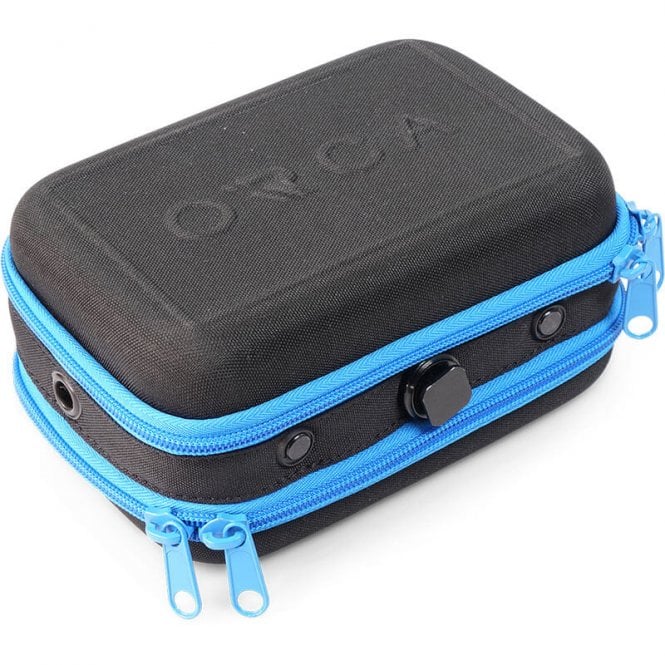 Orca or-140 hard shell monitor case with integrated hood for 5