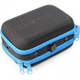 or-140 hard shell monitor case with integrated hood for 5" lcd monitors