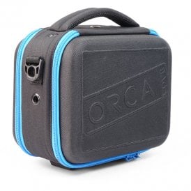 or-142 hard shell monitor case with integrated hood for 7inch lcd monitors