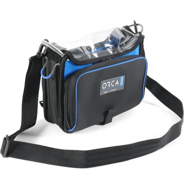Orca OR-272 Low Profile Audio Mixer Bag for Zoom F4/F8N, Zaxcom Nova, Sound Devices MixPre-10