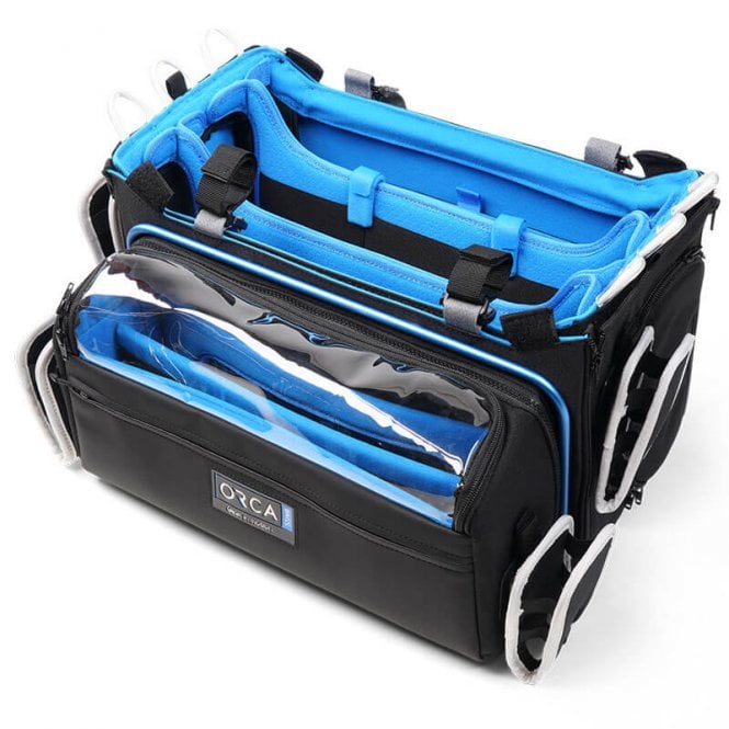 Orca or-334 audio mixer bag for sound devices scorpio, zaxcom deva 24