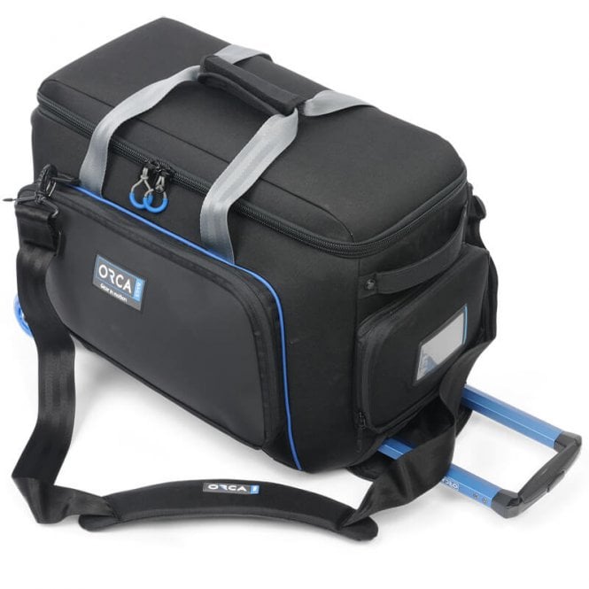 Orca or-510 classic trolley video bag for medium-sized video cameras
