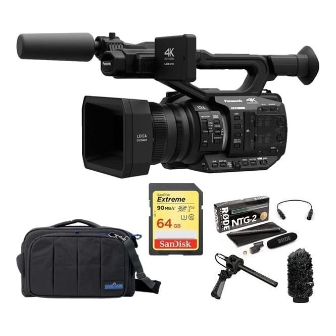 Panasonic AGUX90 4K Camcorder Package C