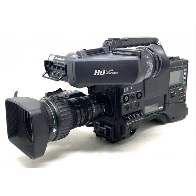 Panasonic  AJ-PX800 P2 HD Camcorder w/CVF15G and YJ19 Lens, used