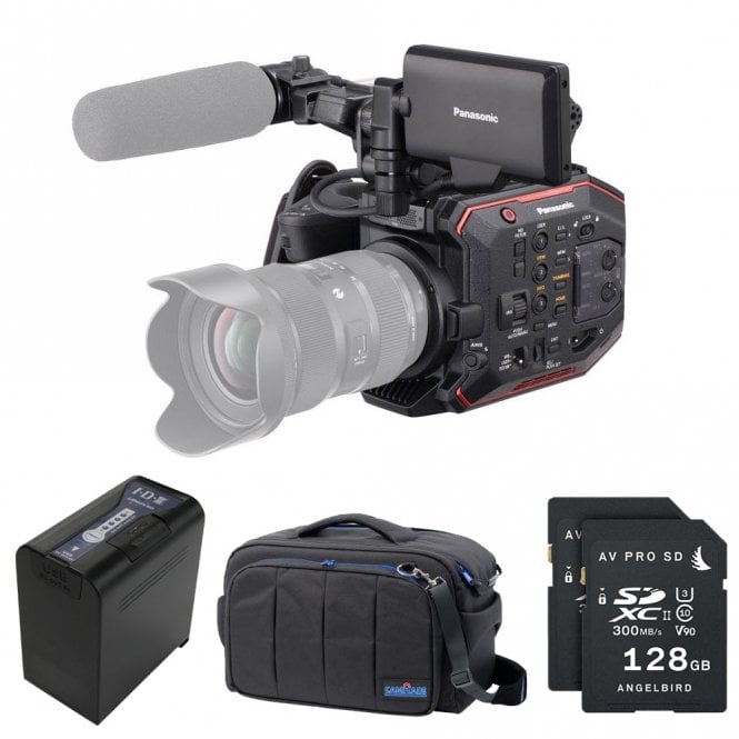 Panasonic AU-EVA1 Compact 5.7K Super 35mm Cinema Camera package C