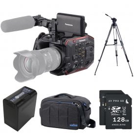 AU-EVA1 Compact 5.7K Super 35mm Cinema Camera package d