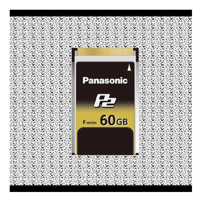 Panasonic  F-Series P2 60gb Memory Cards - Aj-P2e060fg, 4 Pack Bundle, Used