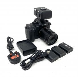 Panasonic GH5 Camera w/ Leica 12-60mm Lens Kit, XLR, Battery, Charger, Used