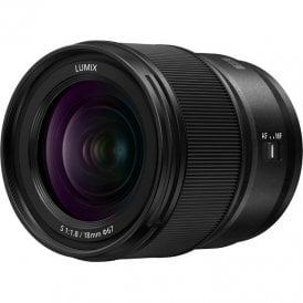 Panasonic LUMIX S-S18E S 18mm F1.8 Lens - L-Mount