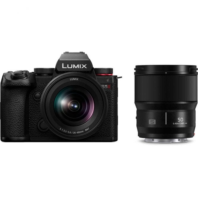 Panasonic Lumix  S5 II Body with Lumix S 20-60mm and 50mm