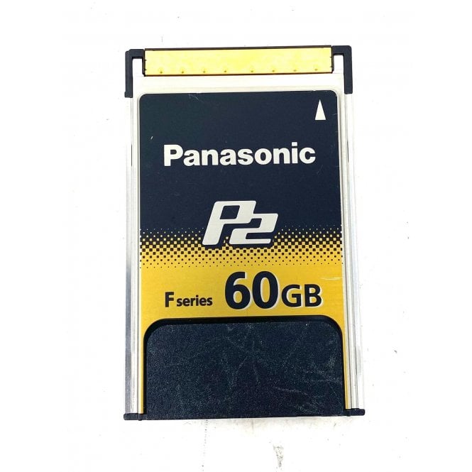 Panasonic  P2 60GB Memory Card, used (AJ-P2E060FG)