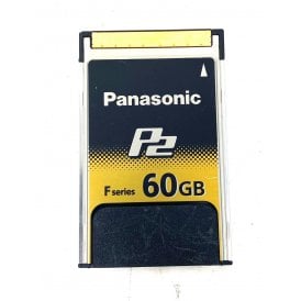 Panasonic P2 60GB Memory Card, used (AJ-P2E060FG)